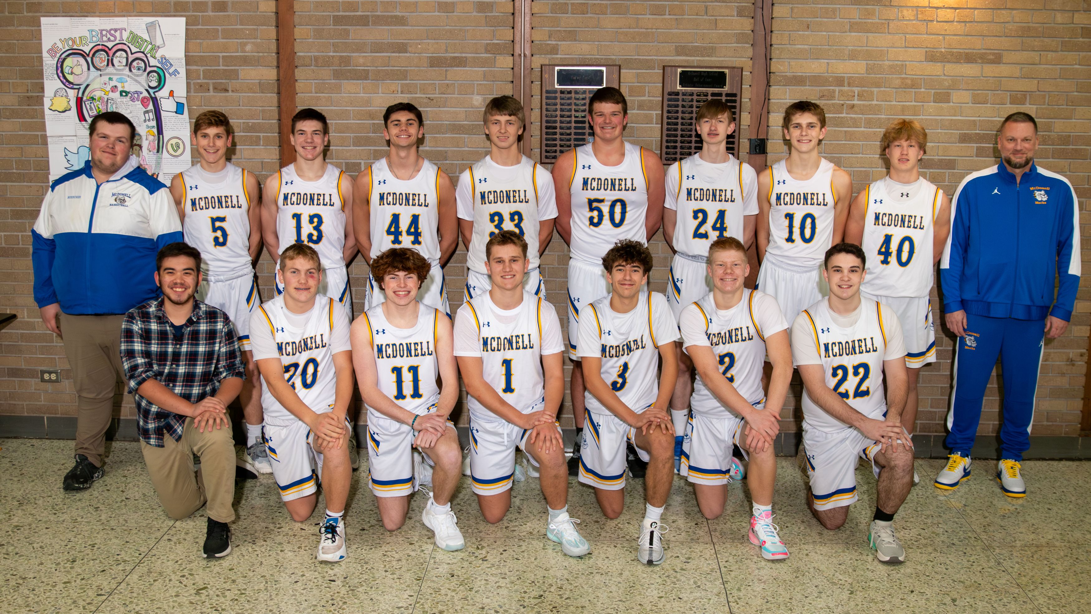 Boys Basketball McDonell Area Catholic Schools